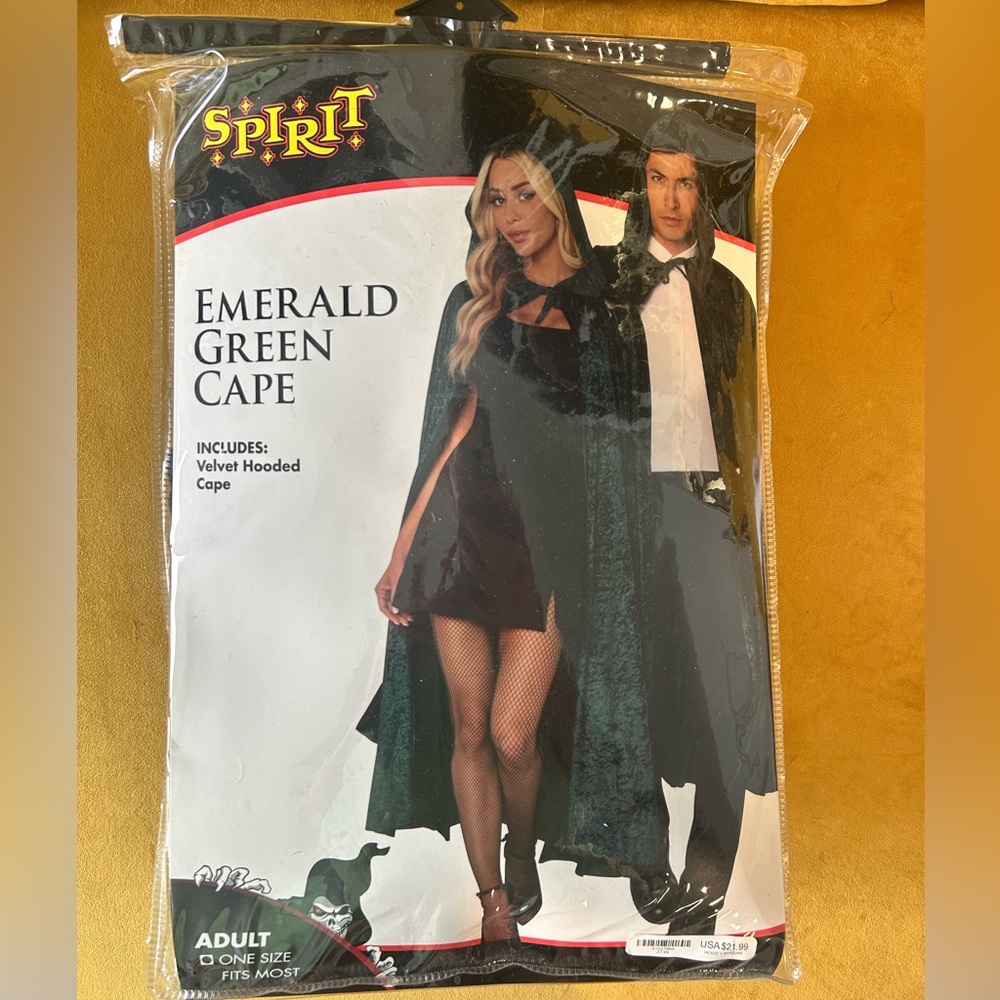 Emerald Green Cape